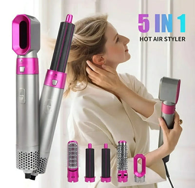 5 in 1 Hair Dryer & Hot Air Brush